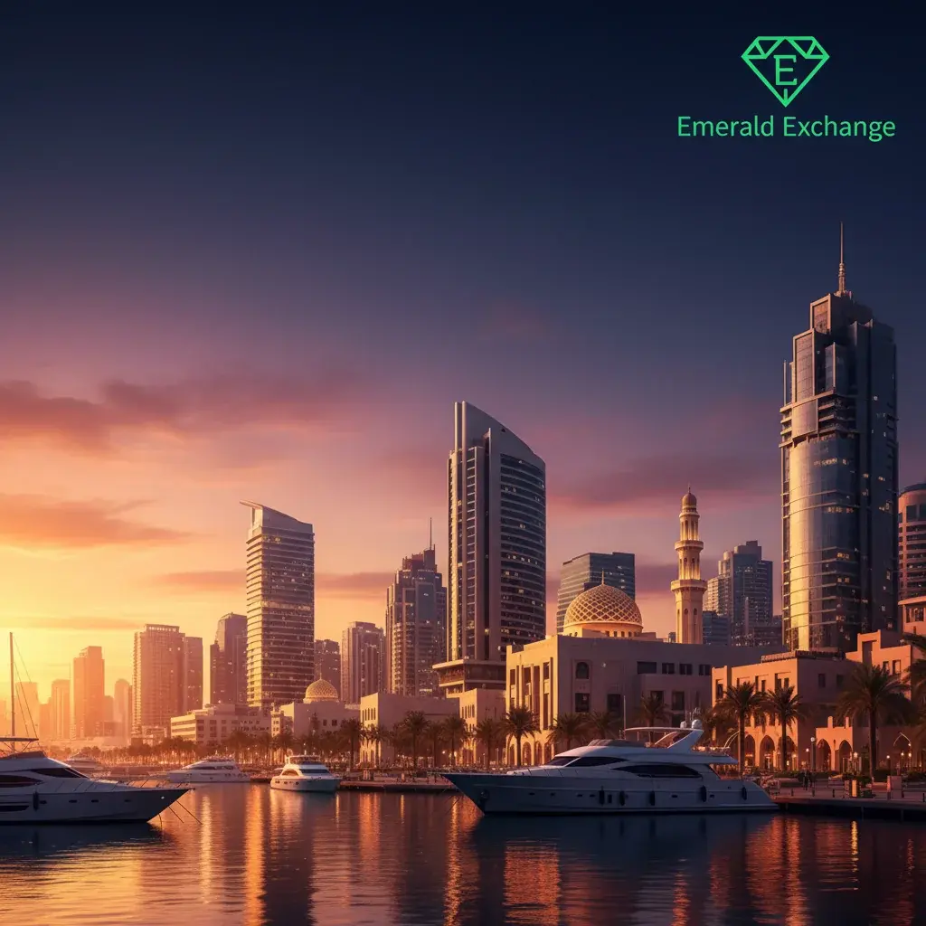 نمایی از شهر مسقط برای خدمات حواله ریال عمان